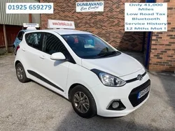 White Used 2015 Hyundai i10 Premium Hatchback | £6,499 (Fair price)