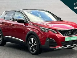 Red Used 2017 Peugeot 3008 GT-line SUV | £10,991 (Fair price)