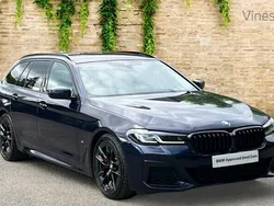 Blue Used 2020 BMW 520 M Sport Estate | £26,500