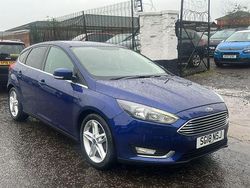 Blue Used 2018 Ford Focus Zetec Hatchback | £6,495 (Fair price)