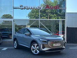 Grey Used 2024 Audi Q4 Sportback e-tron S-Line SUV | £35,550 (Good price)