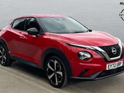 Red Used 2022 Nissan Juke Tekna SUV | £14,854 (Fair price)