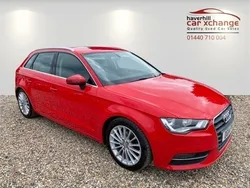 Red Used 2014 Audi A3 Sportback Sport Hatchback | £6,495 (Fair price)