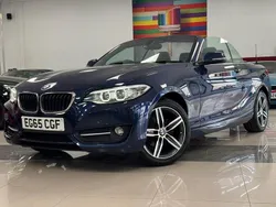 Blue Used 2015 BMW 218 Sport Line Cabriolet | £12,250 (Fair price)