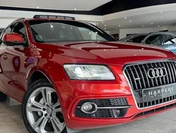 Red Used 2016 Audi Q5 S-line plus SUV | £13,443 (Fair price)