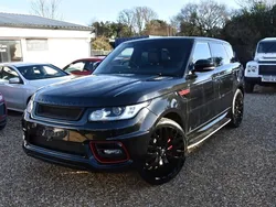 Black Used 2017 Land Rover Range Rover Sport HSE SUV | £22,495