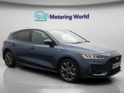 Blue Used 2022 Ford Focus ST-Line Hatchback | £15,200 (Fair price)