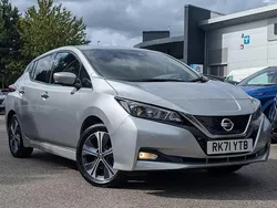 Silver Used 2021 Nissan Leaf N-Connecta Hatchback | £10,590 (Fair price)