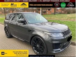 Grey Used 2018 Land Rover Range Rover Sport HSE SUV | £25,500