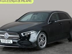 Black Used 2020 Mercedes A200 Executive Hatchback | £16,514 (Fair price)