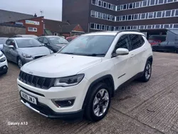 White Used 2019 Jeep Compass Limited SUV | £9,495