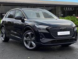 Black Used 2025 Audi Q4 e-tron Black Edition SUV | £37,450 (Super price)