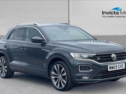 Grey Used 2019 VW T-Roc R-line SUV | £15,895 (Good price)