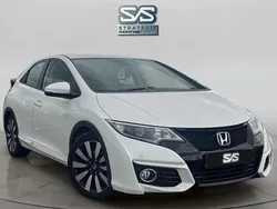 White Used 2015 Honda Civic SE Plus Hatchback | £8,990 (Fair price)