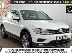 White Used 2019 VW Tiguan Match SUV | £14,970 (Fair price)