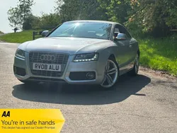 Silver Used 2008 Audi A5 Coupe | £4,695 (Fair price)