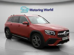 Red Used 2022 Mercedes GLB200 AMG line SUV | £26,400 (Fair price)