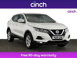 White Used 2019 Nissan Qashqai Acenta Premium SUV | £11,149 (Good price)