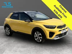 Yellow Used 2022 Kia Stonic GT-Line S SUV | £13,795 (Good price)