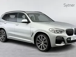 Silver Used 2018 BMW X3 M Sport SUV | £25,500 (Fair price)