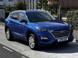 Blue Used 2019 Hyundai Tucson SE SUV | £12,995 (Fair price)