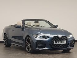Blue Used 2023 BMW 420 M Sport Cabriolet | £37,898 (Fair price)