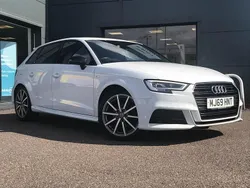 White Used 2019 Audi A3 Sportback Black Edition Hatchback | £16,995 (A bit pricey)