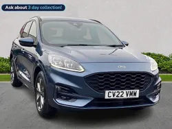 Blue Used 2022 Ford Kuga ST-Line SUV | £19,295 (Fair price)