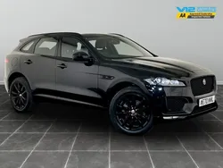 Black Used 2020 Jaguar F-Pace Chequered Flag SUV | £27,995 (Fair price)