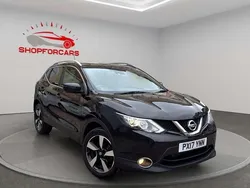 Black Used 2017 Nissan Qashqai N-Vision SUV | £8,890 (Fair price)