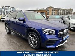 Blue Used 2022 Mercedes GLB200 AMG line SUV | £25,995 (A bit pricey)
