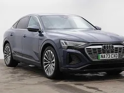 Blue Used 2023 Audi Q8 e-tron S-Line SUV | £41,980 (Super price)