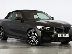 Black Used 2019 BMW 218 M Sport Cabriolet | £17,500 (A bit pricey)