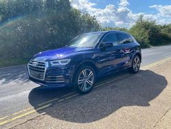 Blue Used 2018 Audi Q5 S-Line SUV | £18,495 (Fair price)