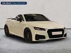 White Used 2019 Audi TT Roadster Black Edition Cabriolet | £24,872 (A bit pricey)