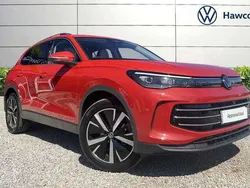 Red New 2025 VW Tiguan Elegance SUV | £37,995 (Expensive)