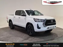 White Used 2021 Toyota HiLux Pickup | £22,490 (Super price)