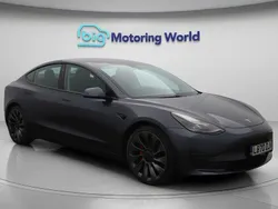 Grey Used 2020 Tesla Model 3 Performance Sedan | £22,200 (Fair price)