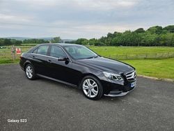 Black Used 2015 Mercedes E220 SE Sedan | £7,990 (Fair price)