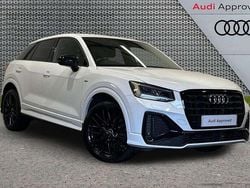 White Used 2022 Audi Q2 Black Edition SUV | £20,692 (Fair price)