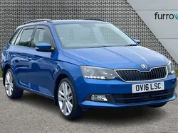 Blue Used 2016 Skoda Fabia SE L Estate | £8,295 (Fair price)