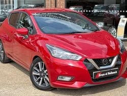 Red Used 2017 Nissan Micra N-Connecta Hatchback | £7,290 (Fair price)