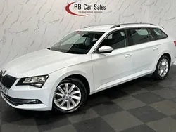 White Used 2017 Skoda Superb SE Estate | £11,799 (Fair price)