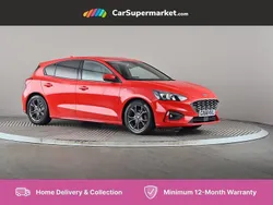 Red Used 2018 Ford Focus ST-Line Hatchback | £11,697 (Fair price)
