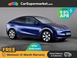 Blue Used 2022 Tesla Model Y Long Range AWD SUV | £21,397 (Fair price)