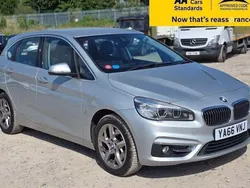 Silver Used 2017 BMW 225 Active Tourer Luxury Line MPV | £10,980 (Fair price)
