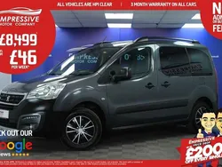 Grey Used 2018 Peugeot Partner Tepee Outdoor MPV | £8,499 (Fair price)