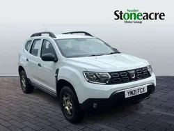 White Used 2021 Dacia Duster Essentiel SUV | £9,995 (Good price)
