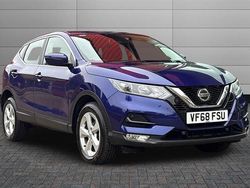 Blue Used 2019 Nissan Qashqai Acenta Premium SUV | £11,995 (Super price)