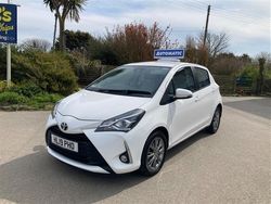 White Used 2019 Toyota Yaris Hatchback | £12,750 (Fair price)